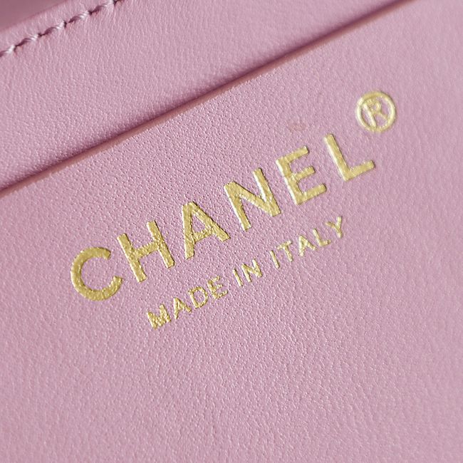 CHANEL medium Flapbag Braided Straw 66992 light purple