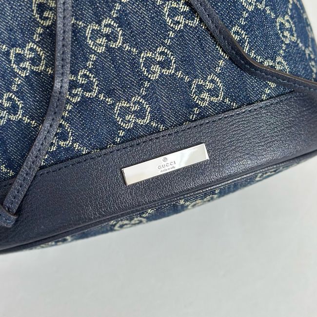 Gucci Venice small bucket bag 875237 Dark blue