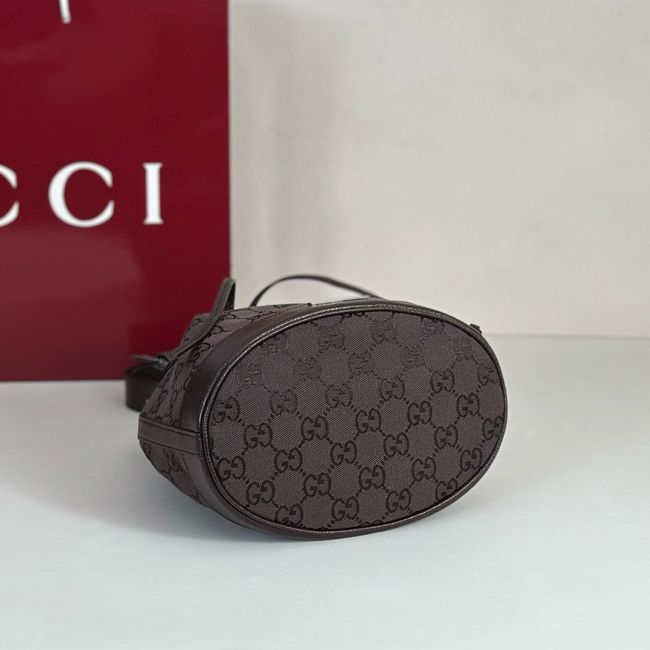 Gucci Venice small bucket bag 875237 black