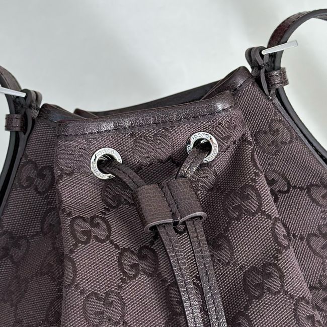 Gucci Venice small bucket bag 875237 black