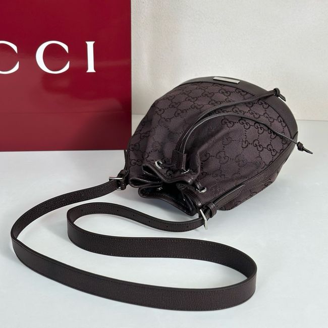Gucci Venice small bucket bag 875237 black