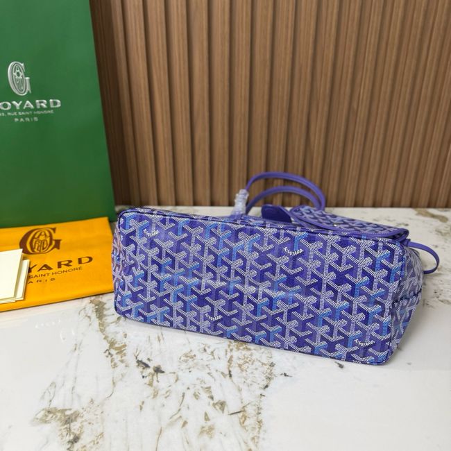 Goyard Goyardine canvas & Chevroches calfskin CL08P BLUE