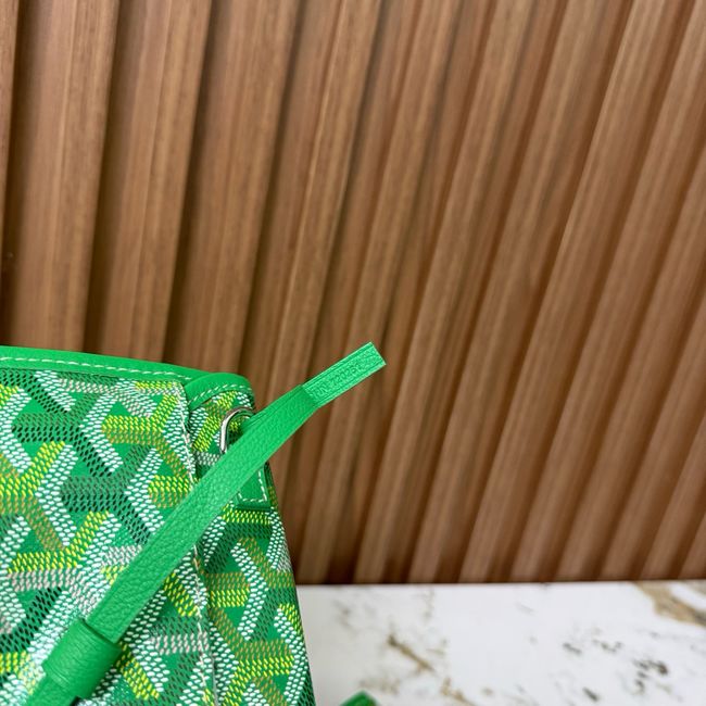 Goyard Goyardine canvas & Chevroches calfskin CL08P GREEN