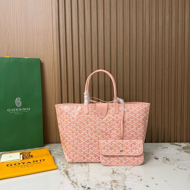 Goyard Goyardine canvas & Chevroches calfskin CL08P PINK
