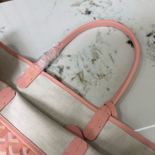 Goyard Goyardine canvas & Chevroches calfskin CL08P PINK