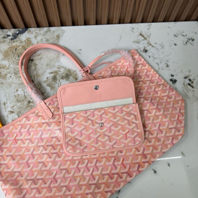 Goyard Goyardine canvas & Chevroches calfskin CL08P PINK