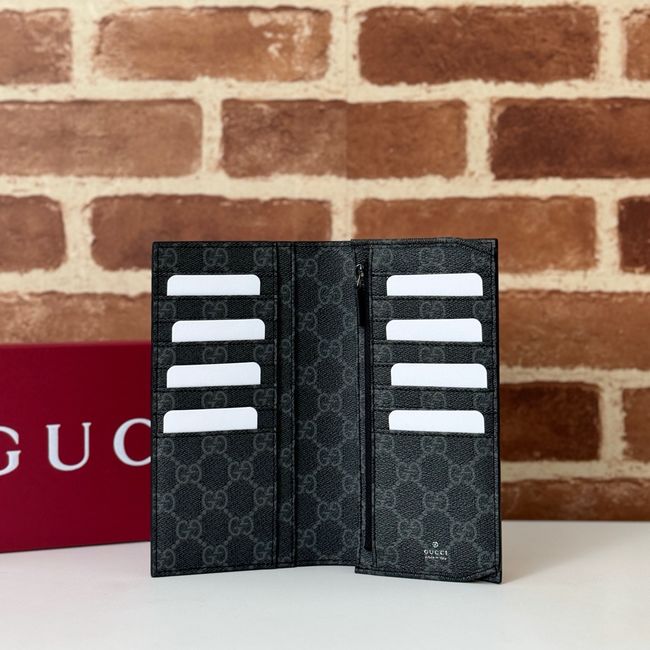 Gucci GG Emblem wallet 818955-2