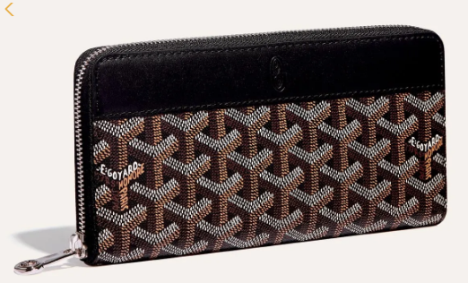 Goyard MATIGNON zip Wallet CL50P black