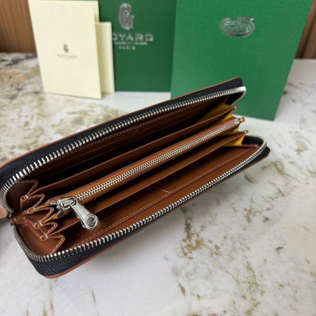 Goyard MATIGNON zip Wallet CL50P brown