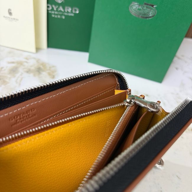 Goyard MATIGNON zip Wallet CL50P brown