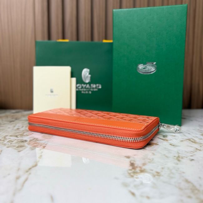 Goyard MATIGNON zip Wallet CL50P orange