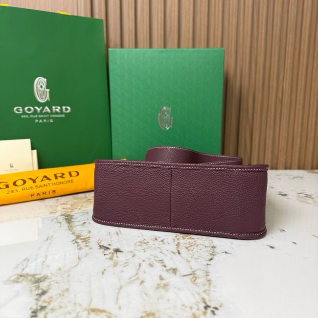 Goyard Musette crossbody bag CG08P Wine red