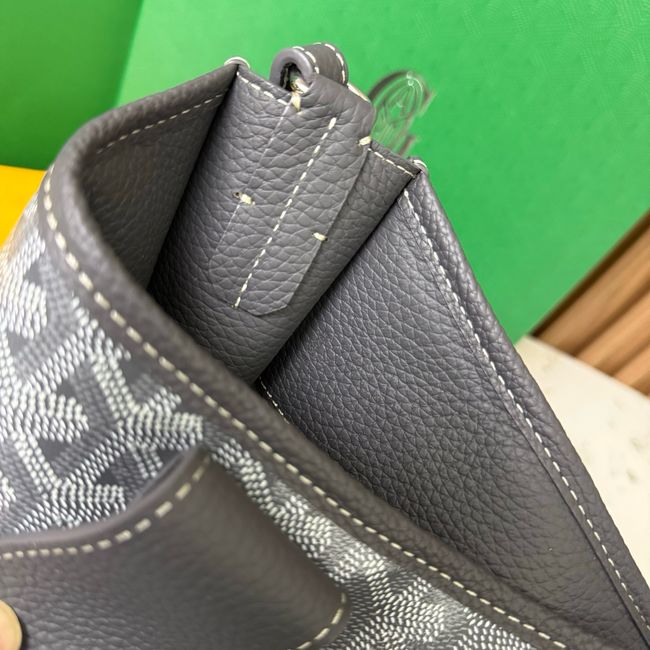 Goyard Musette crossbody bag CG08P dark gray