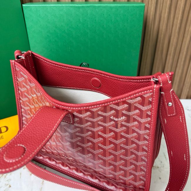 Goyard Musette crossbody bag CG08P red Goyard Musette crossbody bag CG08P red