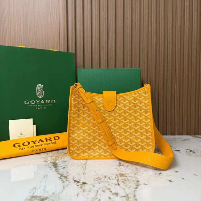 Goyard Musette crossbody bag CG08P yellow