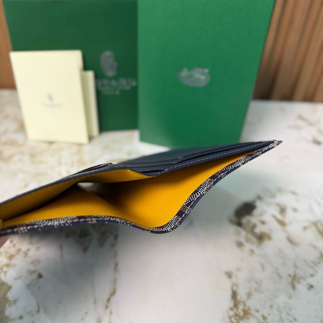 Goyard SAINT-ROCH wallet CL08X DARK BLUE
