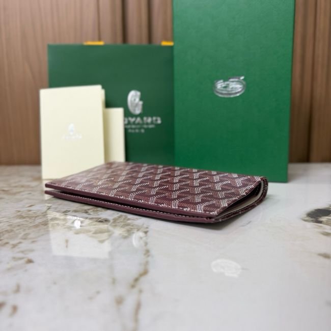 Goyard SAINT-ROCH wallet CL08X wine red