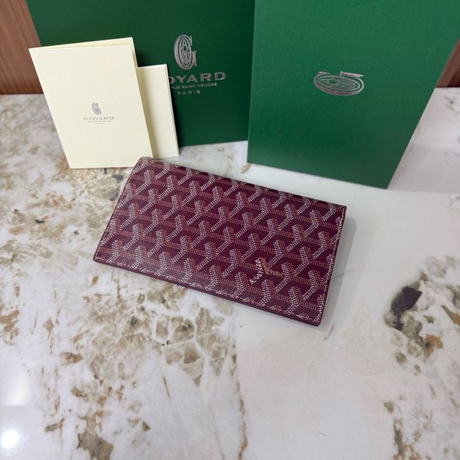 Goyard SAINT-ROCH wallet CL08X wine red
