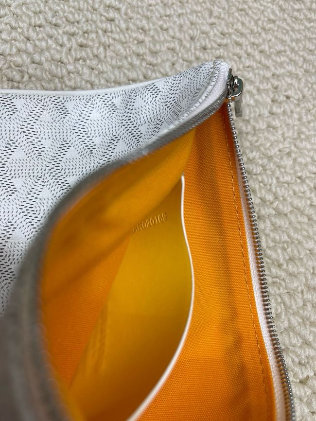 Goyard SENAT PM Clutch Bag CL07P Ivory