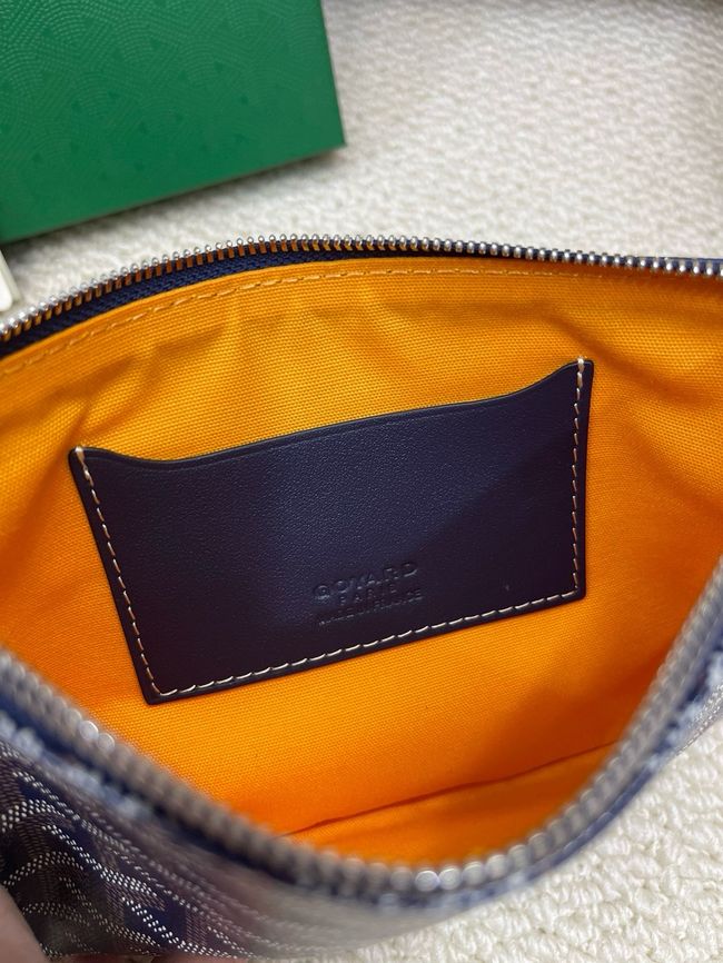 Goyard SENAT PM Clutch Bag CL07P dark blue
