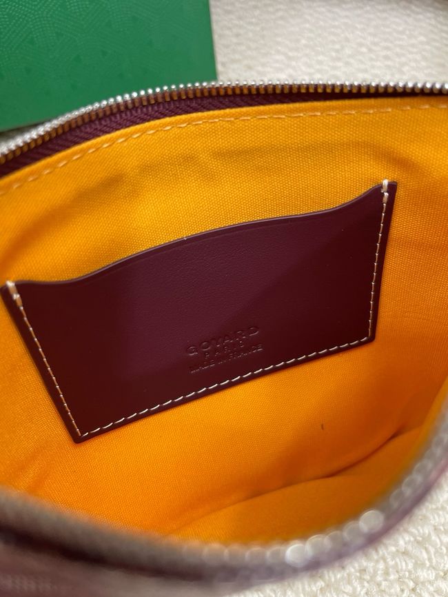 Goyard SENAT PM Clutch Bag CL07P wine red