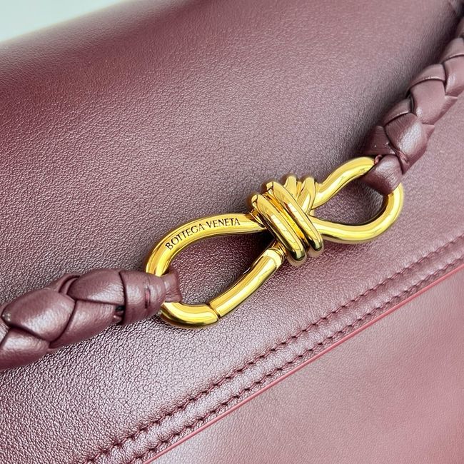Bottega Veneta Medium Andiamo 09555 CINNABAR