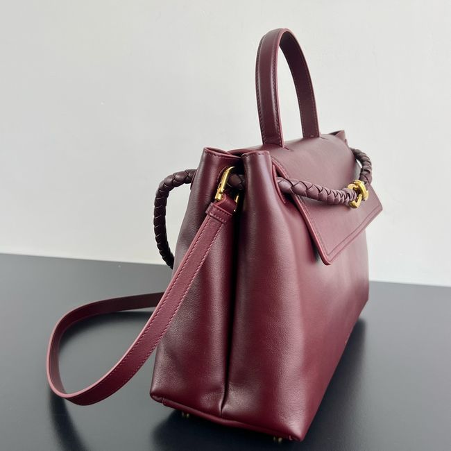 Bottega Veneta Medium Andiamo 09555 CINNABAR