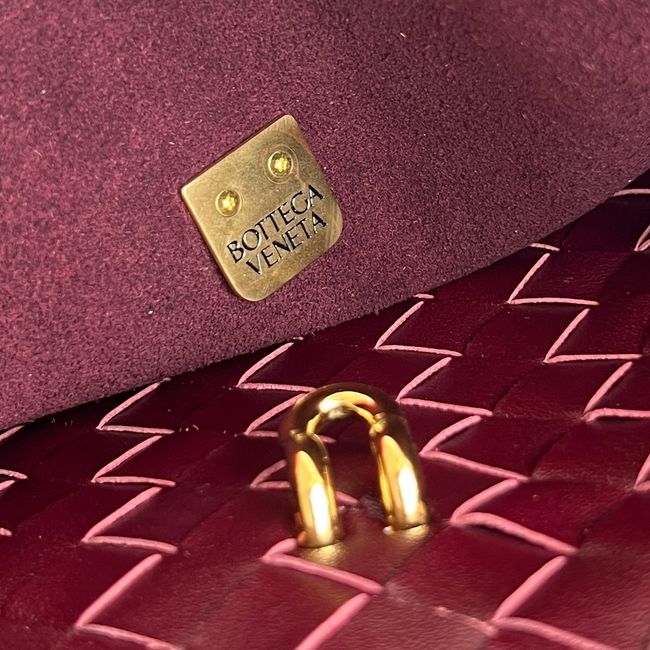 Bottega Veneta Medium Andiamo 09555 CINNABAR