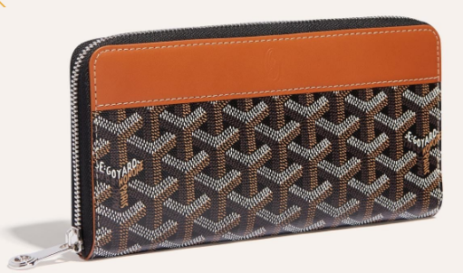 Goyard MATIGNON zip Wallet CL50P brown