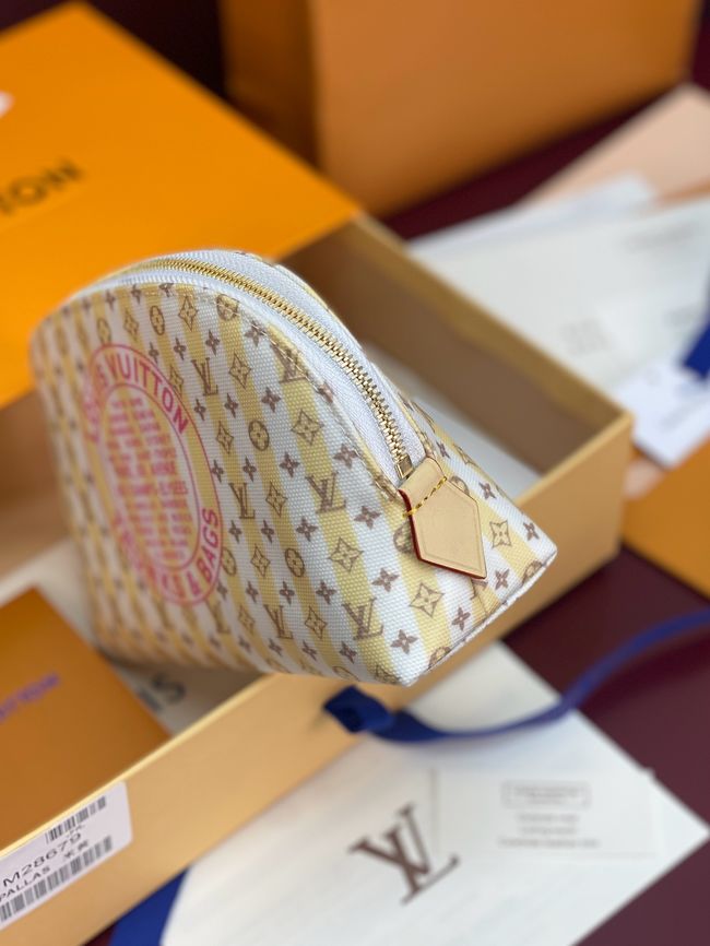 Louis Vuitton Pochette Cosmetique PM M28679 Banana Louis Vuitton Pochette Cosmetique PM M28679 Banana