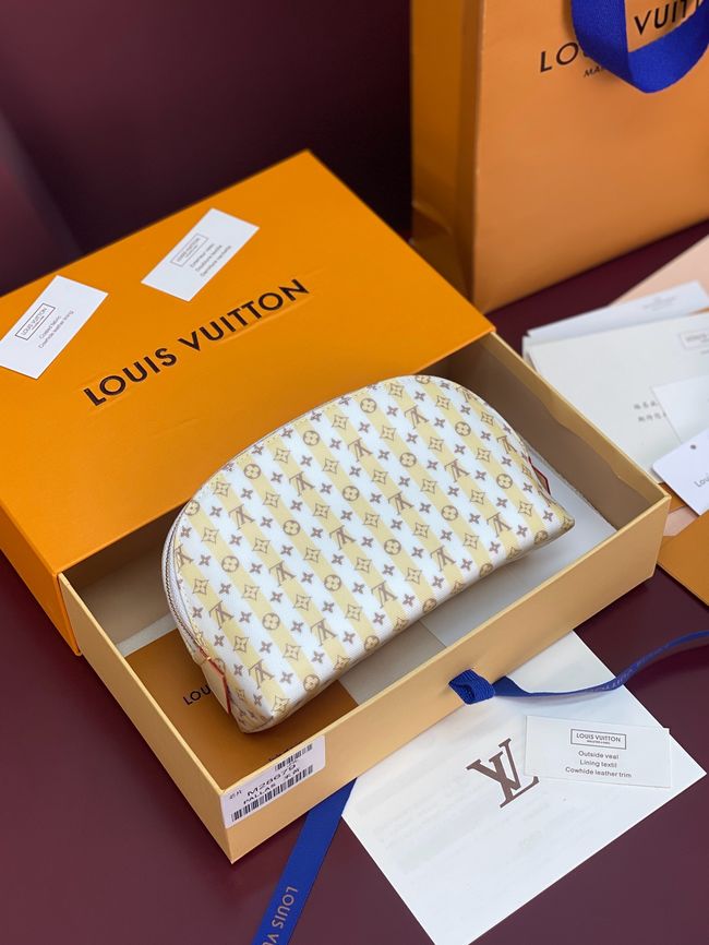 Louis Vuitton Pochette Cosmetique PM M28679 Banana Louis Vuitton Pochette Cosmetique PM M28679 Banana