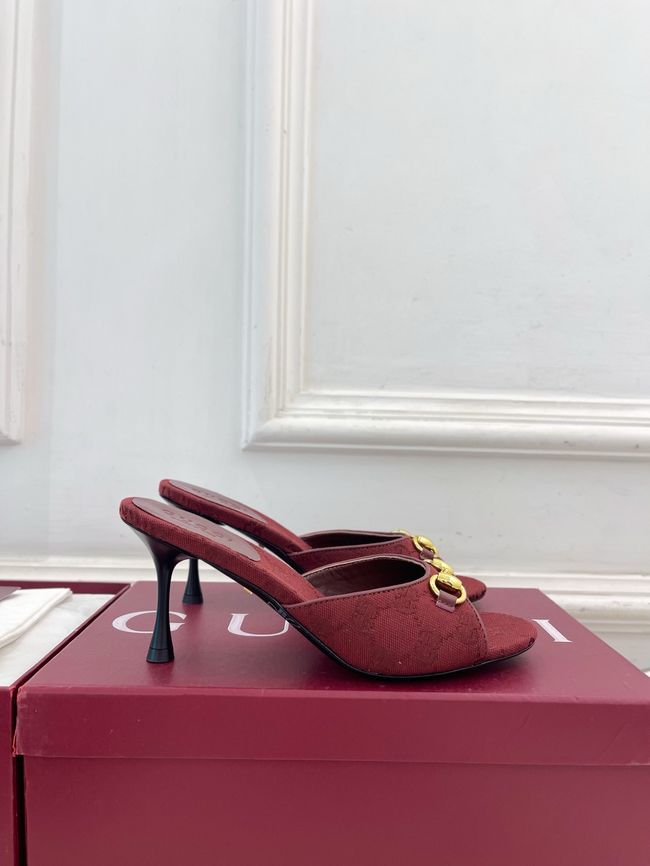 GUCCI Womens slide sandal 7.5cm 65091-3
