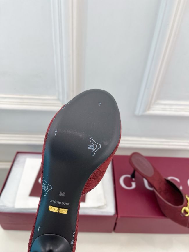 GUCCI Womens slide sandal 7.5cm 65091-3