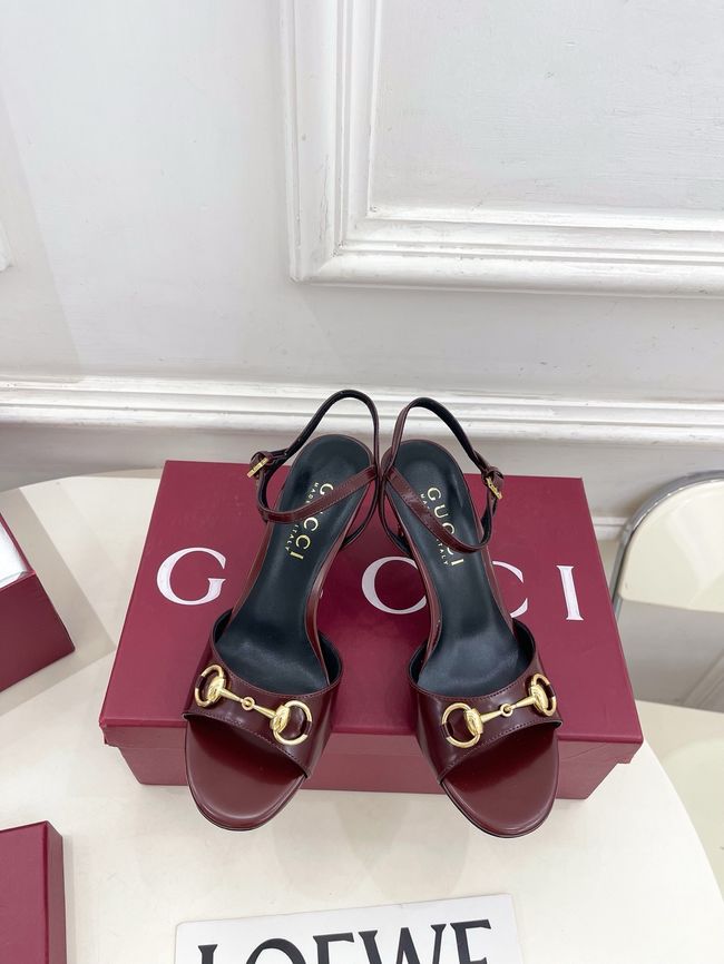 GUCCI Womens slide sandal 7.5cm 65092-5