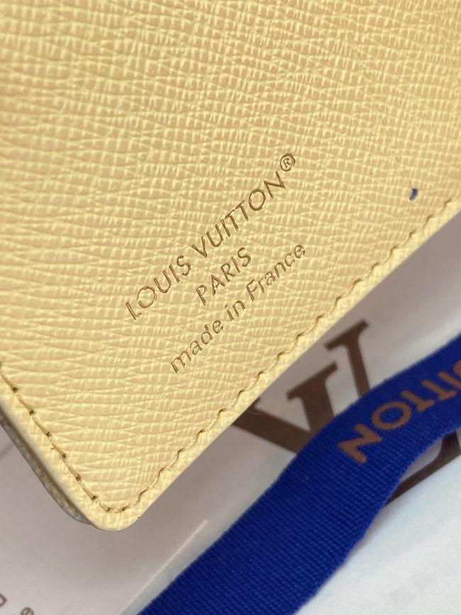 Louis Vuitton Charms Pocket Wallet M29058 Banana Louis Vuitton Charms Pocket Wallet M29058 Banana