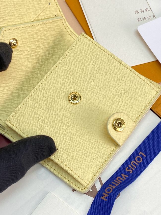 Louis Vuitton Charms Pocket Wallet M29058 Banana Louis Vuitton Charms Pocket Wallet M29058 Banana