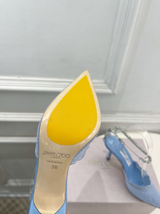 Jimmy Choo slingback pumps 8.5CM 65099-1