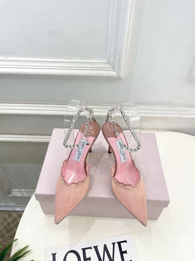 Jimmy Choo slingback pumps 8.5CM 65099-2