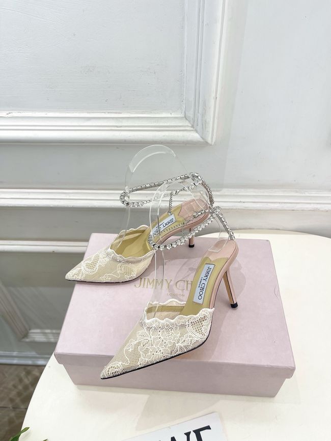 Jimmy Choo slingback pumps 8.5CM 65099-3
