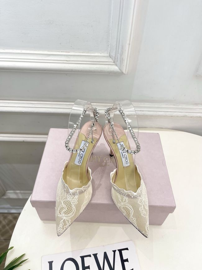 Jimmy Choo slingback pumps 8.5CM 65099-3