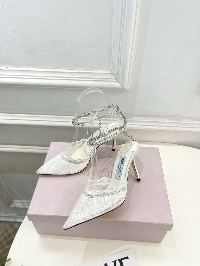 Jimmy Choo slingback pumps 8.5CM 65099-4