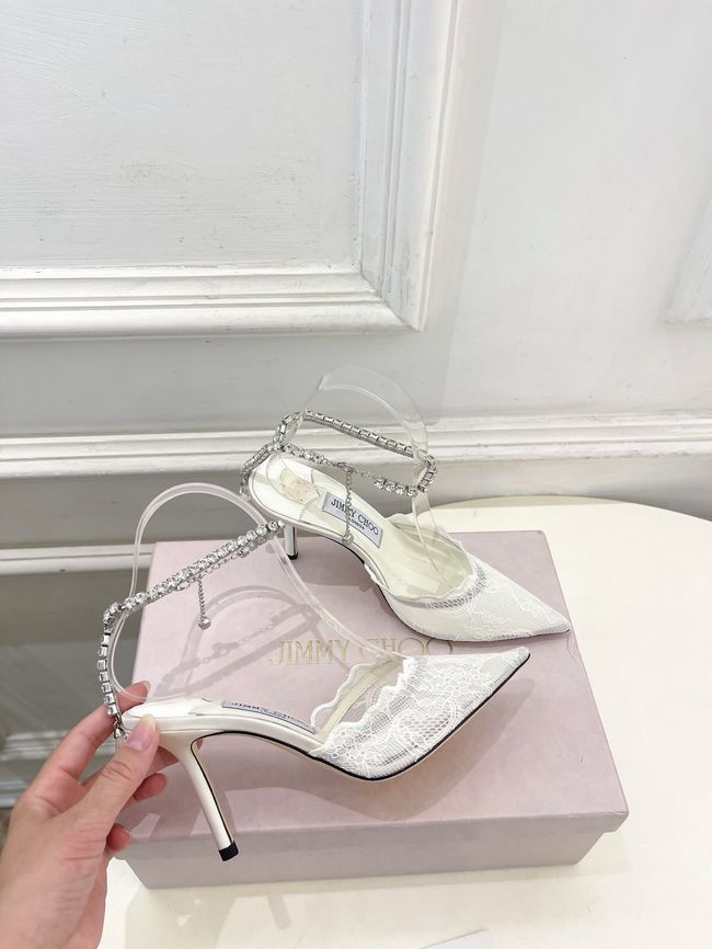 Jimmy Choo slingback pumps 8.5CM 65099-4