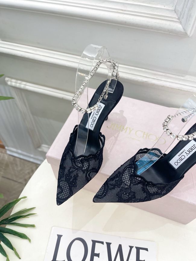 Jimmy Choo slingback pumps 8.5CM 65099-5