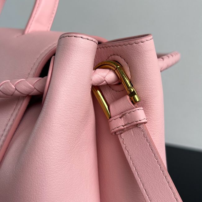 Bottega Veneta Andiamo Pepites Leather Large Bag 12272 pink Bottega Veneta Andiamo Pepites Leather Large Bag 12272 pink