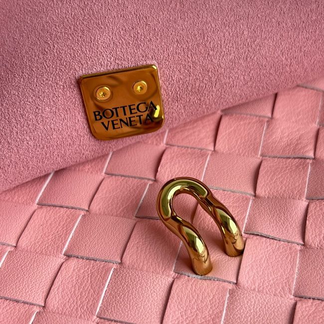 Bottega Veneta Andiamo Pepites Leather Large Bag 12272 pink Bottega Veneta Andiamo Pepites Leather Large Bag 12272 pink