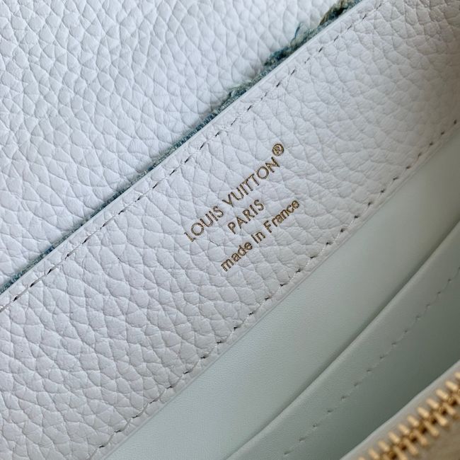 Louis Vuitton Capucines Mini M28305 Blue Denim