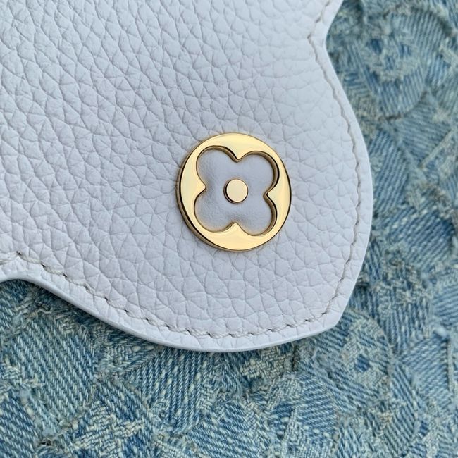 Louis Vuitton Capucines Mini M28305 Blue Denim