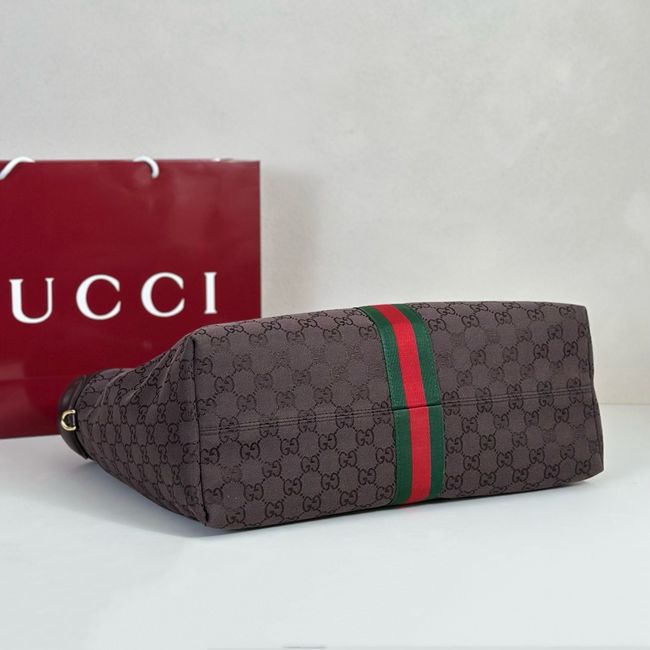 Gucci Giglio large tote bag 853971 Dark brown GG canvas Gucci Giglio large tote bag 853971 Dark brown GG canvas