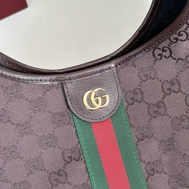 Gucci Giglio large tote bag 853971 Dark brown GG canvas Gucci Giglio large tote bag 853971 Dark brown GG canvas