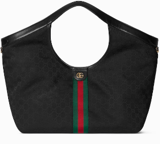 Gucci Giglio large tote bag GG canvas 853971 black